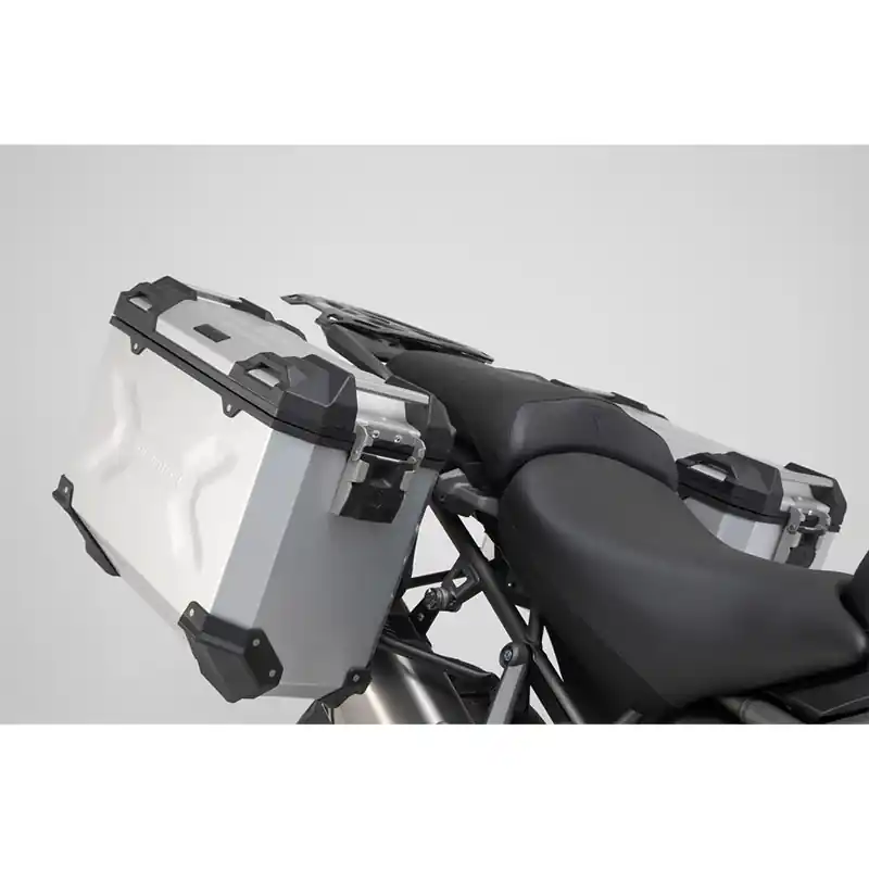 Nuova Collezione Kit Borse Sw Motech Trax ADV 37 Tiger 1200 argento-