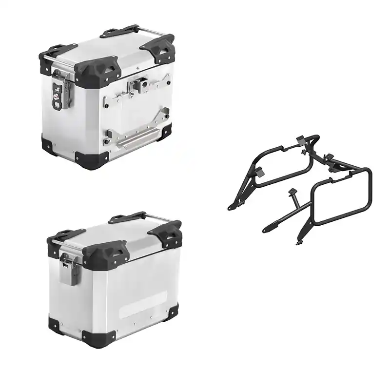 Kit Valigie MyTech Raid Pro 48 R1300GS argento- Prezzo Scontato