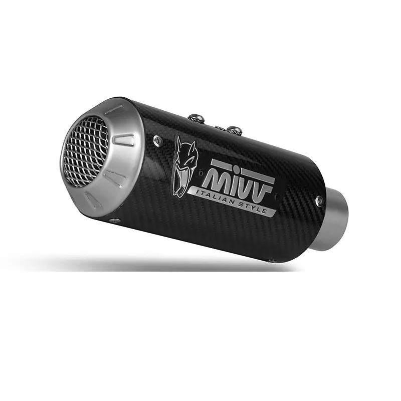 Spedizione Espresso Mivv MK3 Carbonio Euro 5 Slip On GSX-S 1000-