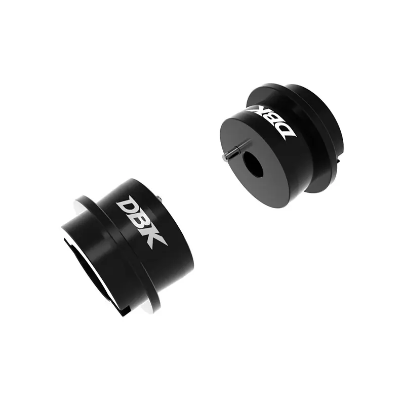 Kit Distanziali Manubrio Dbk Bmw R1300GS nero- Spedito Oggi