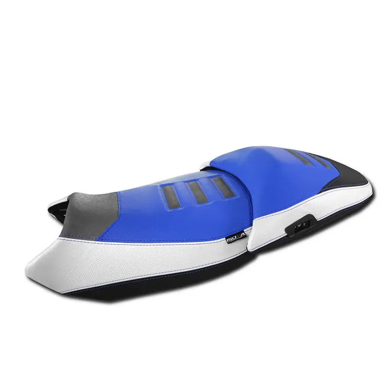 Nuovo Arrivo Rivestimento Sella Isotta Fibra 3D R1300GS blu-