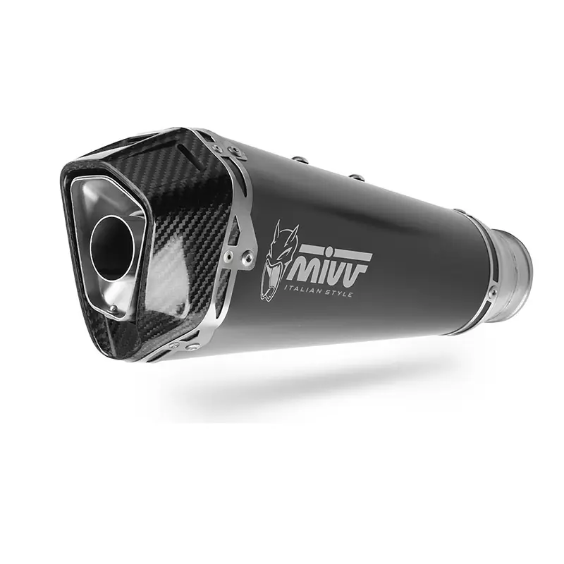 Spedizione Gratuita Mivv Delta Race Euro 5 Nero Slip On CB500 X 2021-