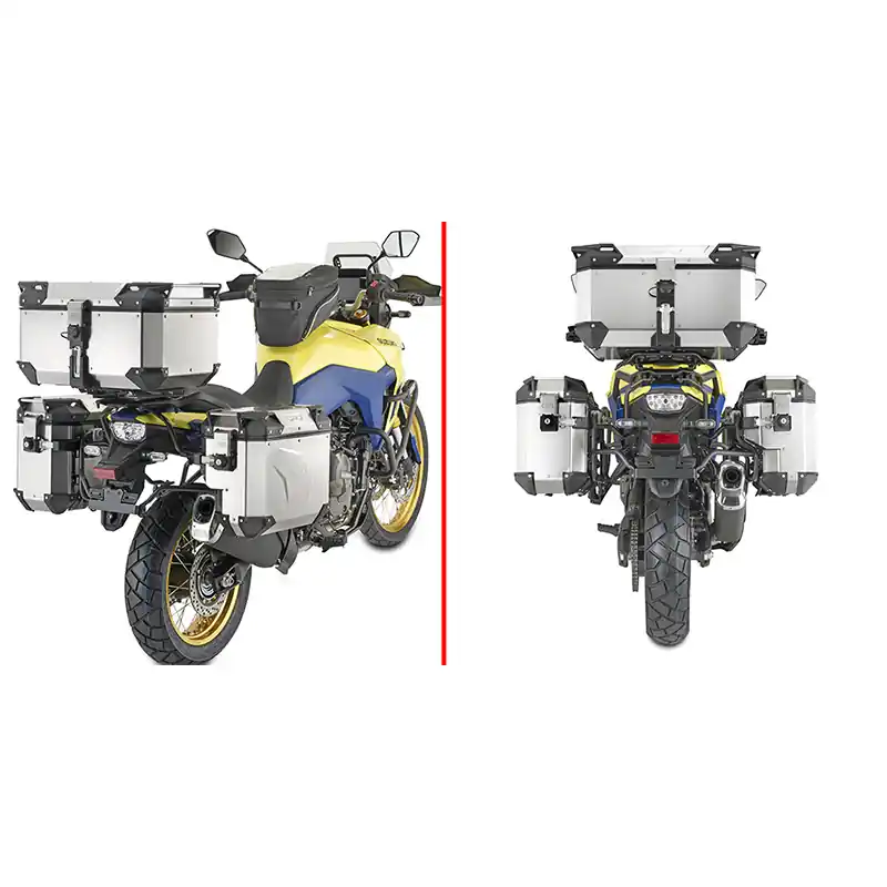 Portavaligie Laterale Givi Pl One Fit V-Strom 800- Saldi
