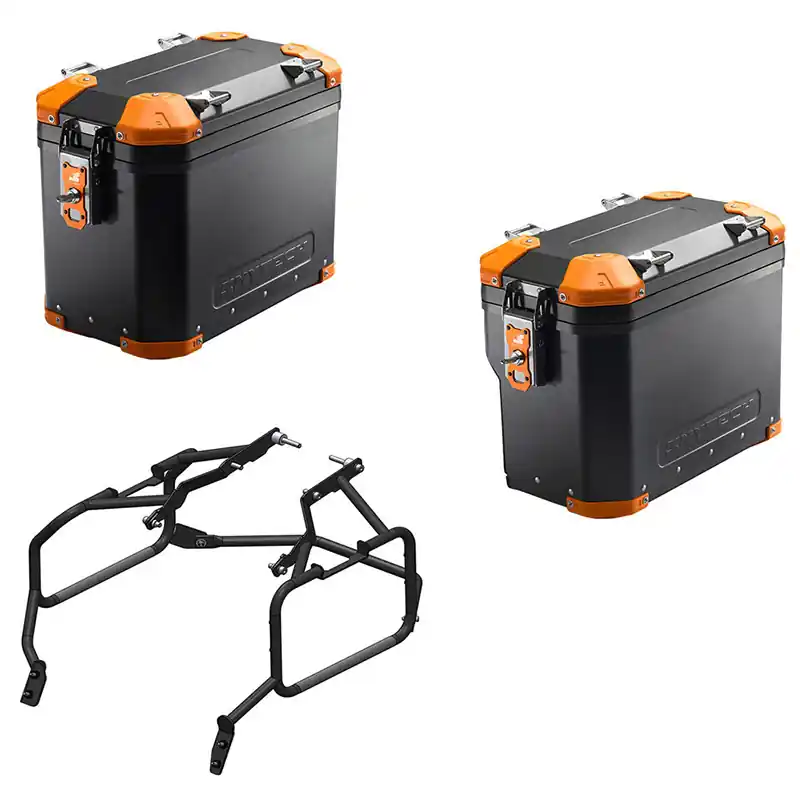 Kit Valigie My Tech Model-X 32-39 Pan America nero- Promozione Esclusiva