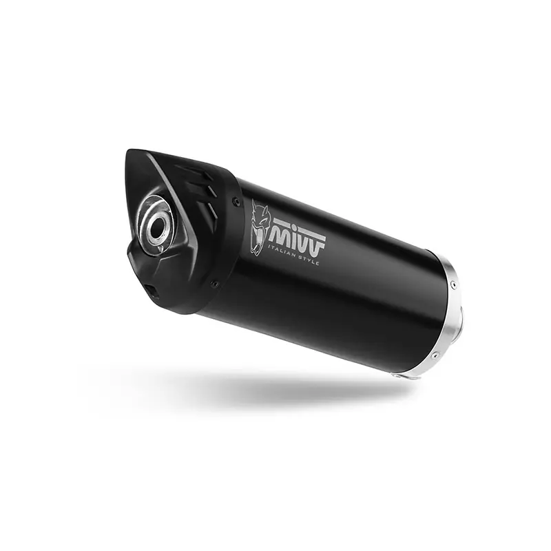 Mivv Mover Nero Inox Euro 5 Slip On ADV 350- Solo Oggi