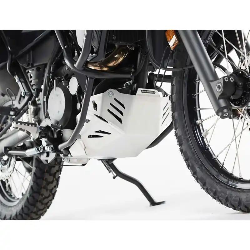 Protezione motore Sw Motech Alluminio KLR650 argento- Sconto