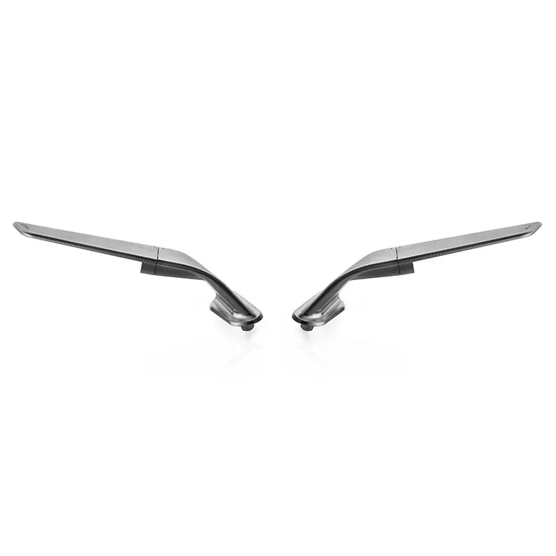 Coppia Specchi Rizoma Stealth Ninja ZX-6R grigio- Prezzo Di Fabbrica