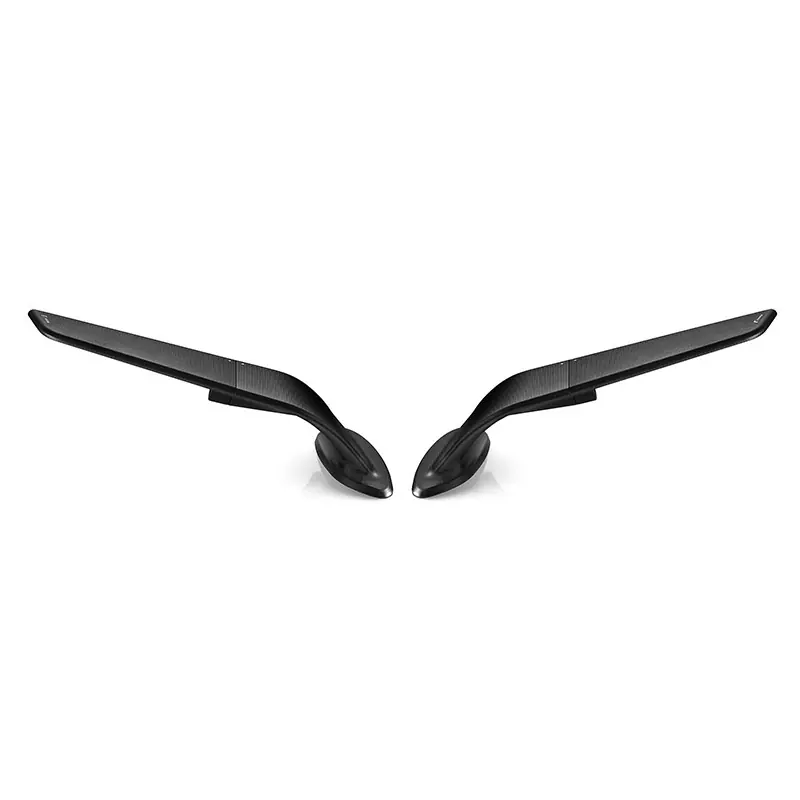 Coppia Specchi Rizoma Stealth MV F3 800 nero- Novità