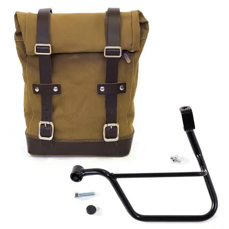 Borsa laterale Unit Garage Canvas Bonneville beige- A Buon Prezzo
