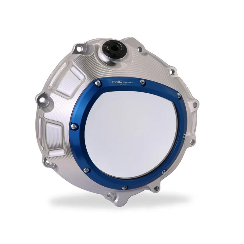 Reso Gratuito Cnc Racing Carter Frizione Trasparente BMW blu-
