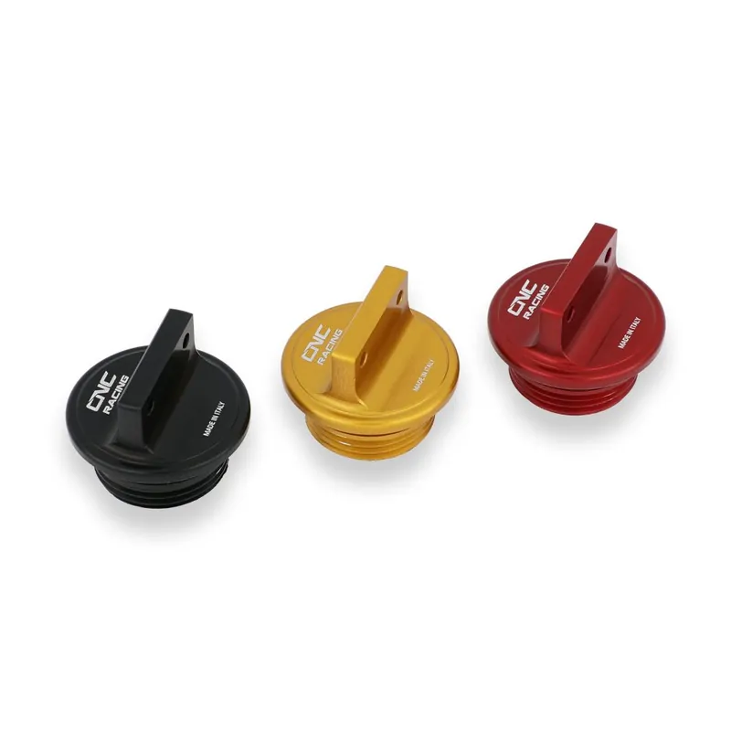 Prezzo Basso Tappo Olio M22x1.5 Cnc Racing Corse TA130R Rosso-