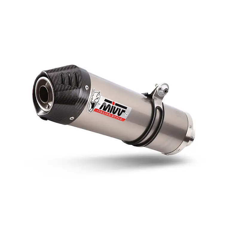 Prezzo Basso Mivv Oval Titanio Euro 4 Slip On Suzuki SV 650-