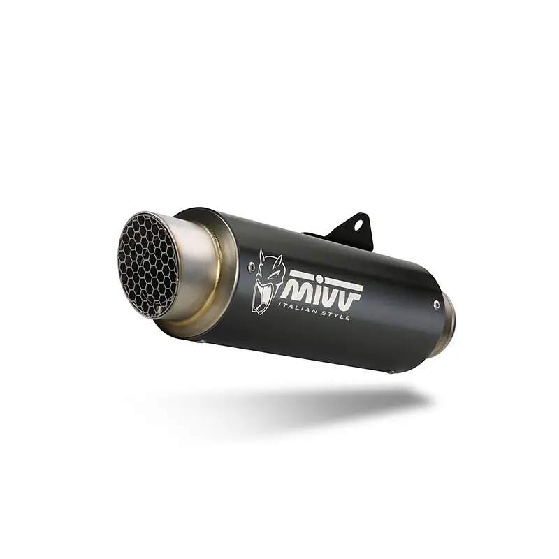 Mivv Gp Pro Nero Inox Euro 4 Slip On Scrambler 800- Esclusivo