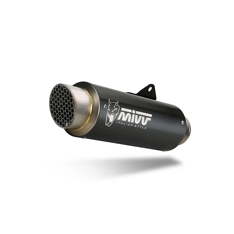Mivv Gp Pro Nero Omologato Slip On Monster 1200 18- Di Tendenza