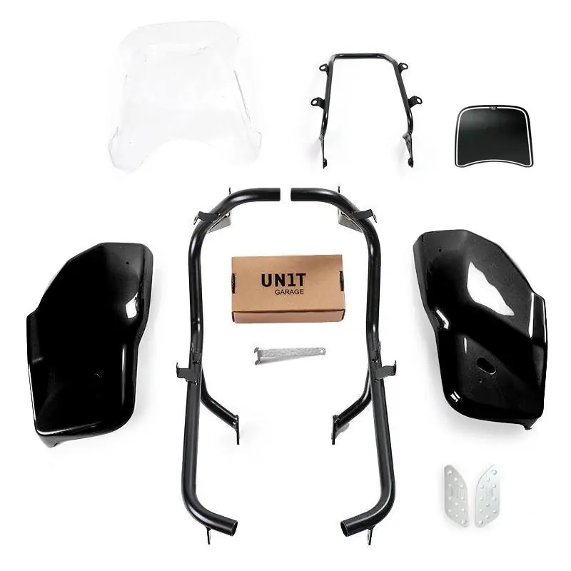 Miglior Prezzo Kit Unit Garage Dual Triumph Scrambler 1200 nero-