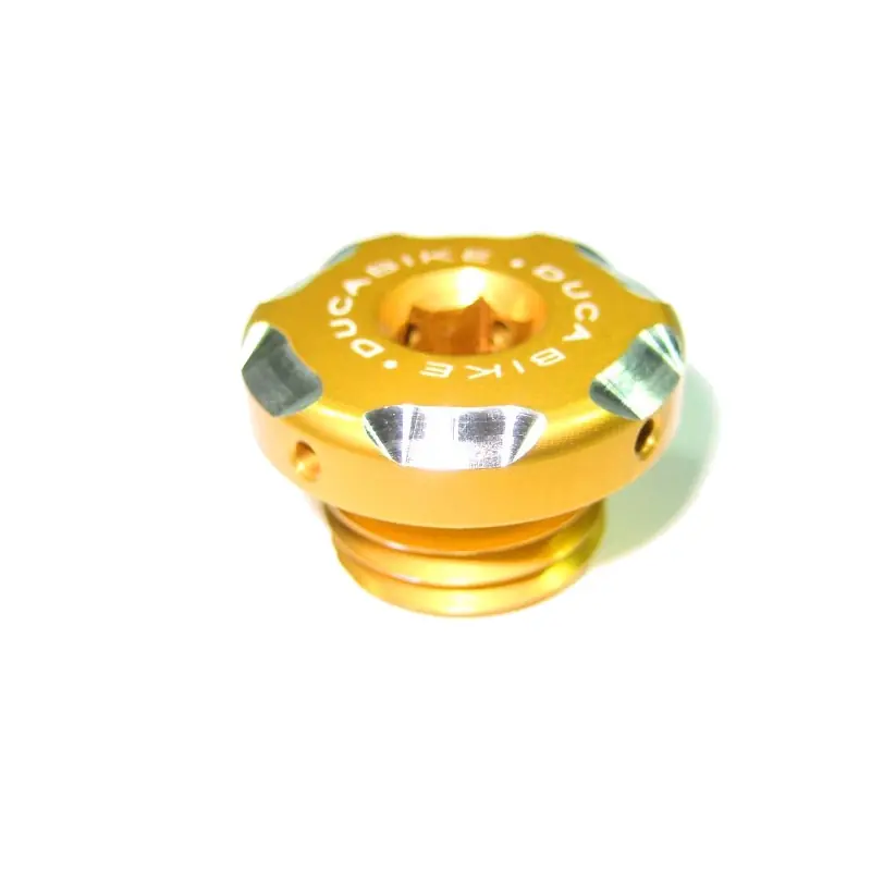 Nuovo Arrivo Tappo Carico Olio Ducabike TOO01 oro-
