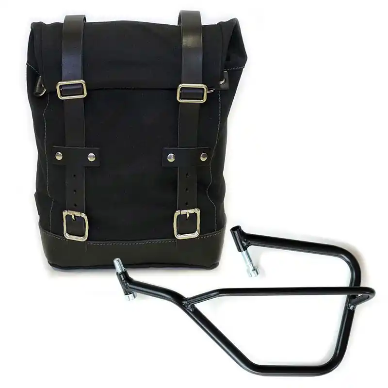 Borsa Canvas+Telaio SX Unit Garage nero- Offerta Speciale