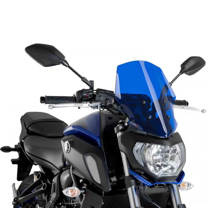 Cupolino Puig Naked Touring Blu Yamaha MT 07- Offerta Speciale