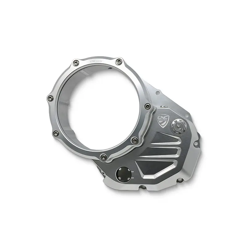 Carter Frizione Cnc Racing Ducati argento- Reso Gratuito