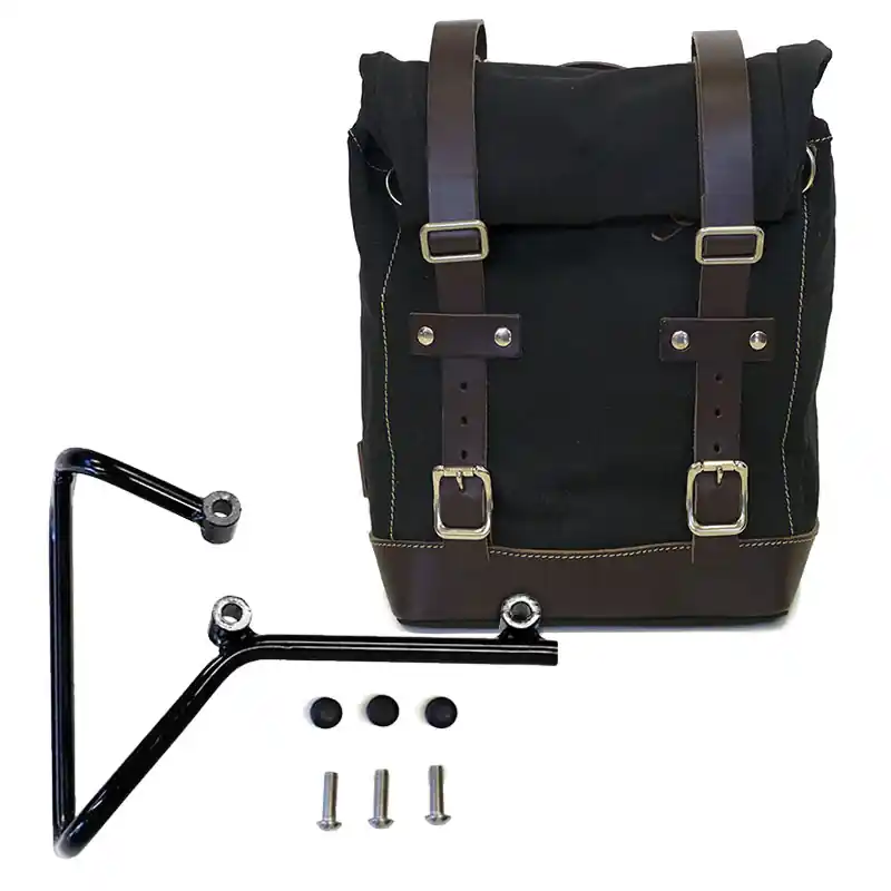 Ultima Occasione Unit Garage Canvas+Telaio Husqvarna Svart 701 marrone-