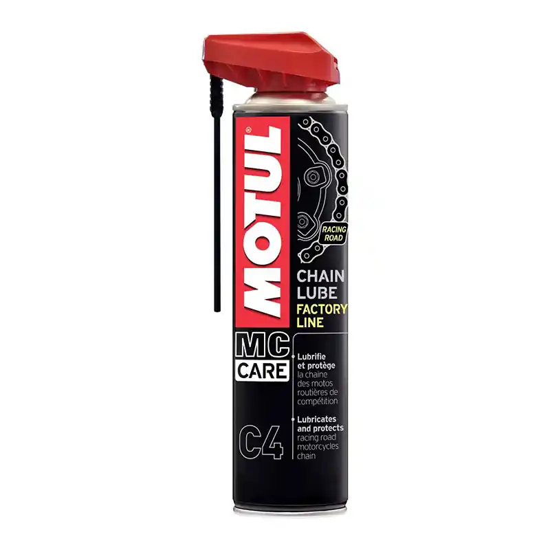 Spedizione Gratuita Motul C4 Chain Lube Factory Line 400 Ml-
