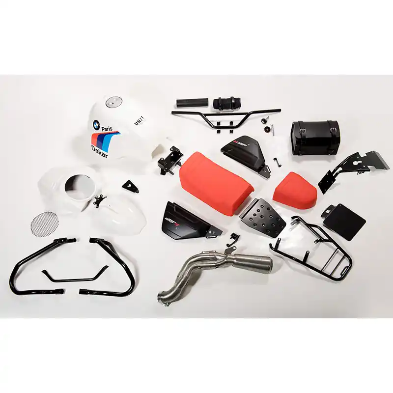 Più Venduto Unit Garage Kit NineT Pure PARIS DAKAR con accessori-