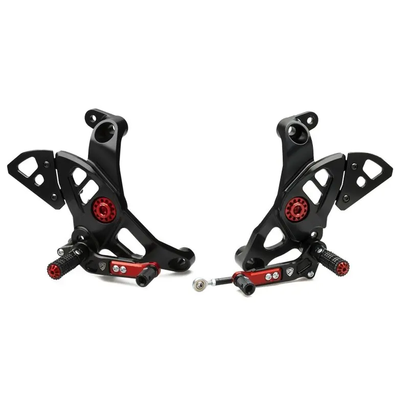 Subito Disponibile CNC PEDANE REGOLABILI DUCATI nero-