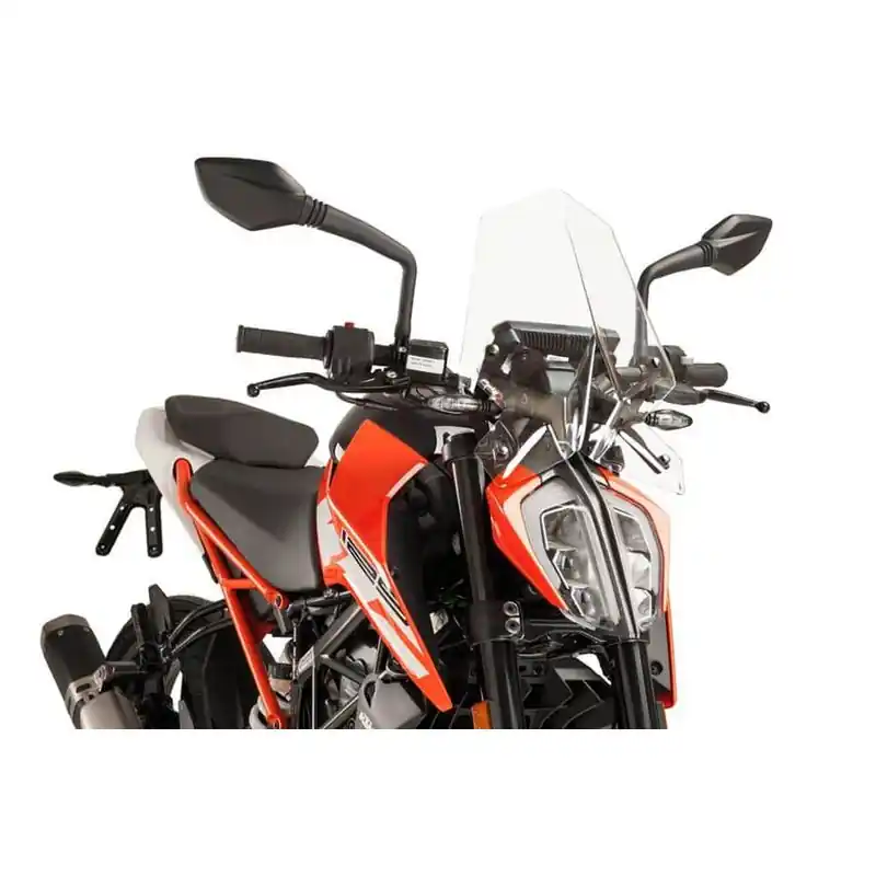 Sconto Cupolino Naked N.G. Sport PUIG KTM 125 DUKE 17-18 TRASPARENTE-
