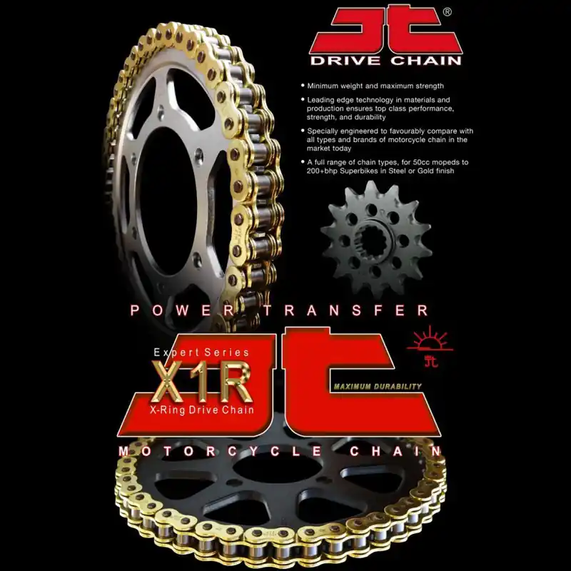 Economico JT Kit catena corona pignone Kawasaki Z1000-