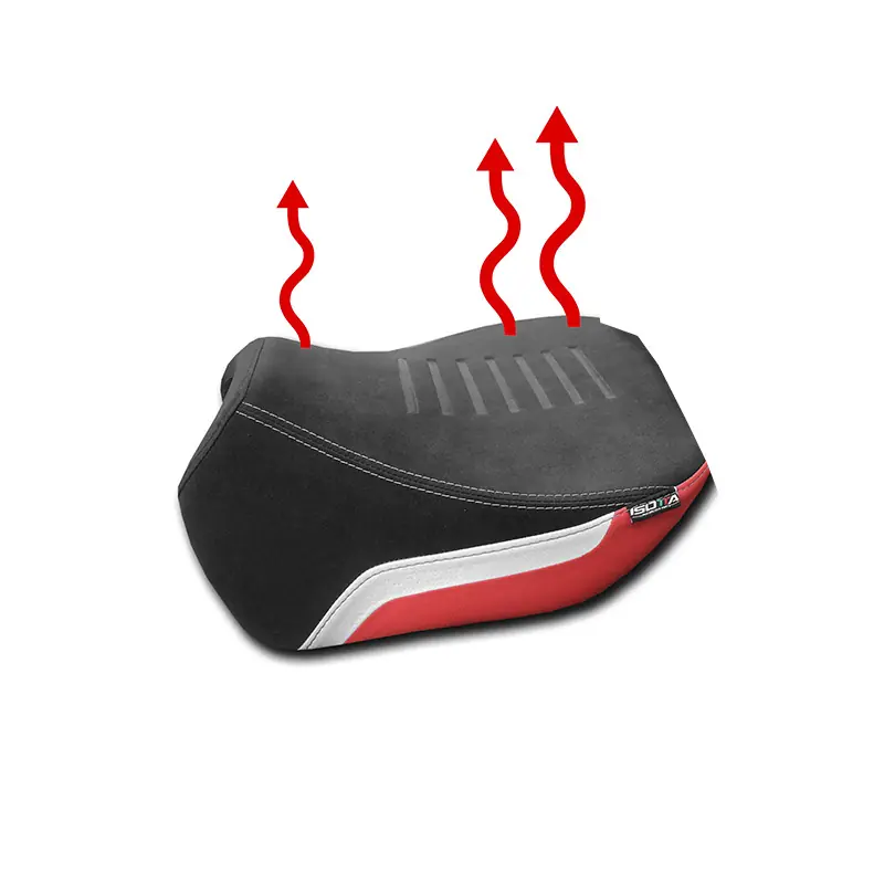 Affare Sella Anteriore Riscaldata Isotta MTS V4 rosso-