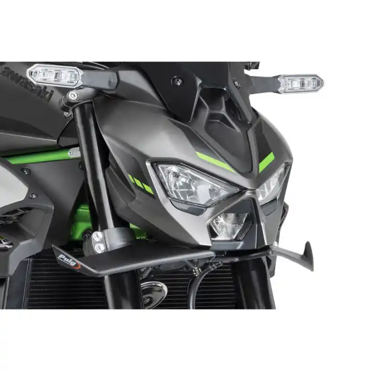Spoiler Anteriore Puig Downforce Z900 2025 nero opaco- Spedito Oggi