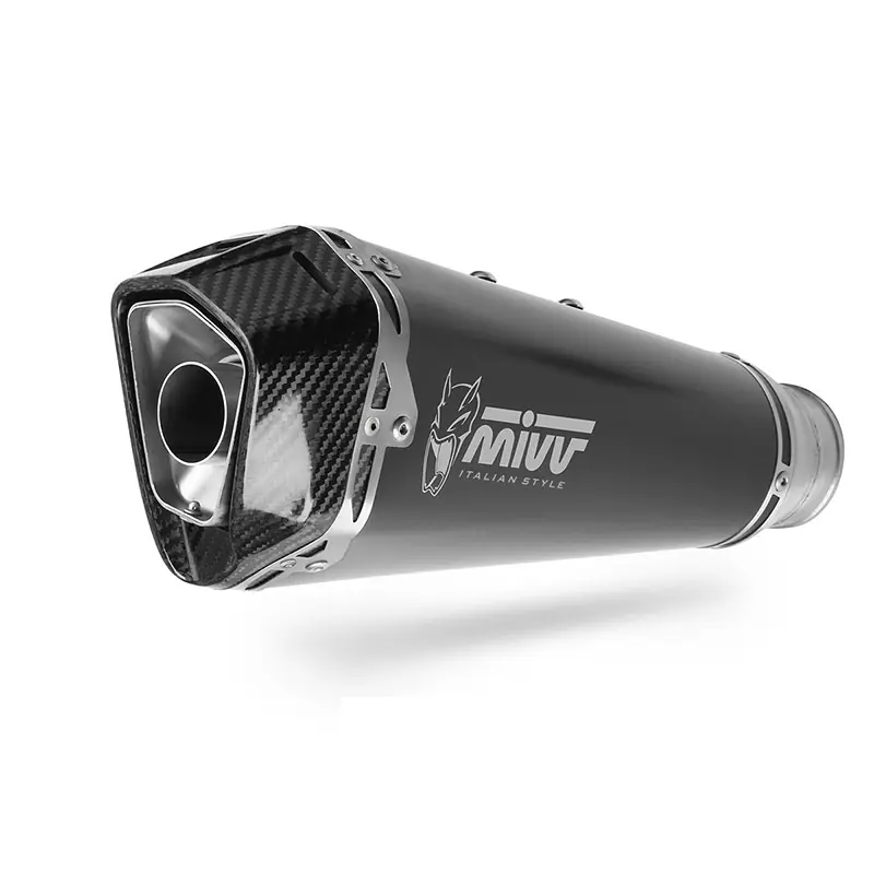 Mivv Delta Race Nero Inox Euro 4 Scrambler 800- Prezzo Conveniente