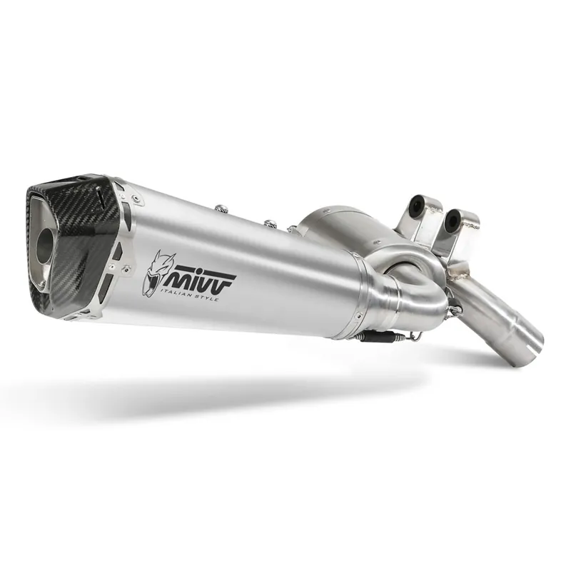 Spedito Oggi Mivv Delta Race Inox Euro 5 Bmw F 900 R 2020/21-