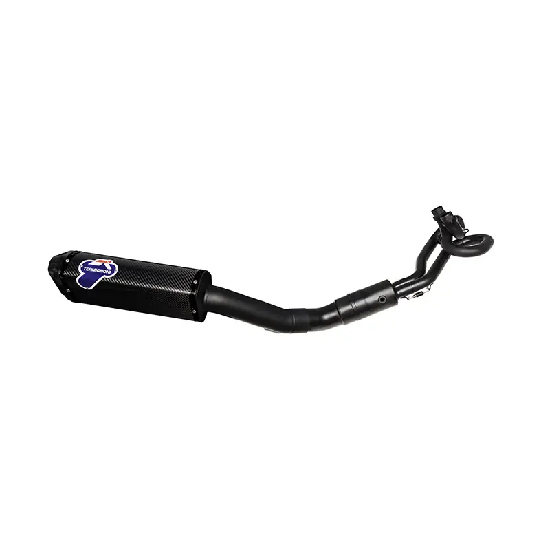 Prezzo Conveniente Termignoni Kit Scarico Completo In Carbonio Yamaha T-Max 2017/18 Nero-