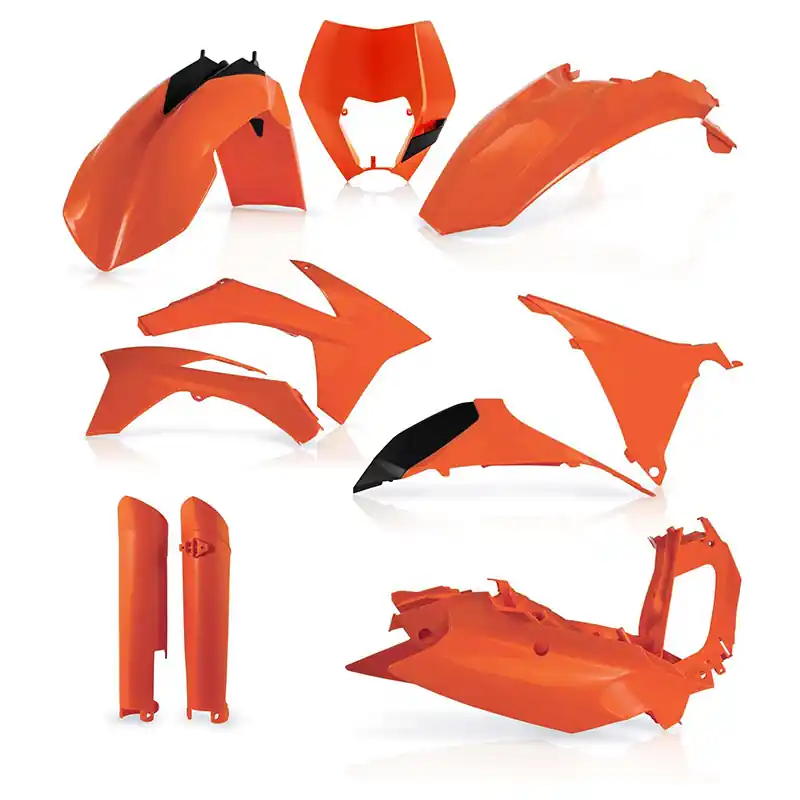 Vendita Finale Kit Plastiche Acerbis EXC/EXCF 2012 arancio-