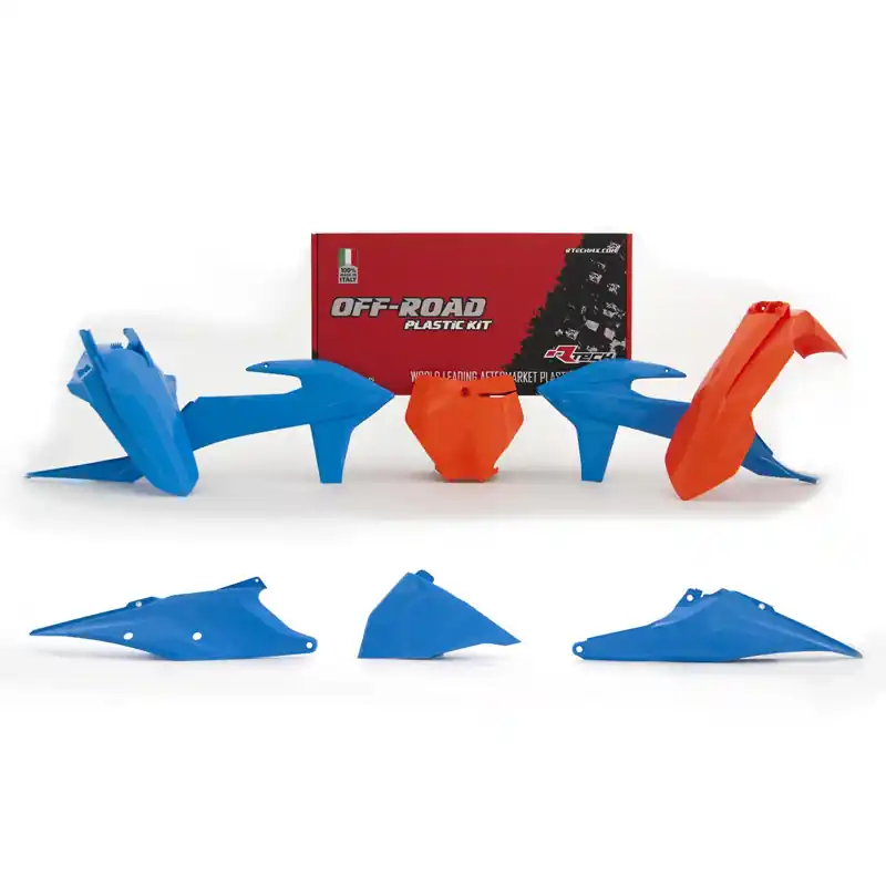 Racetech Kit Plastiche Replica Ktm 2019 6pz blu- Offerta Lampo