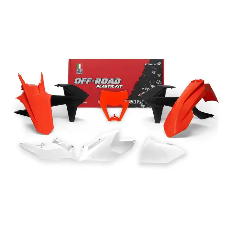 Ordina Subito Racetech Kit Plastiche Replica 6pz Ktm arancio bianco-