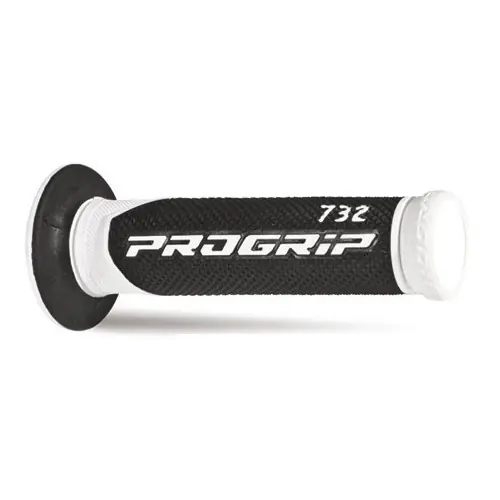 Professionale Manopole Progrip 732 Open End nero bianco-