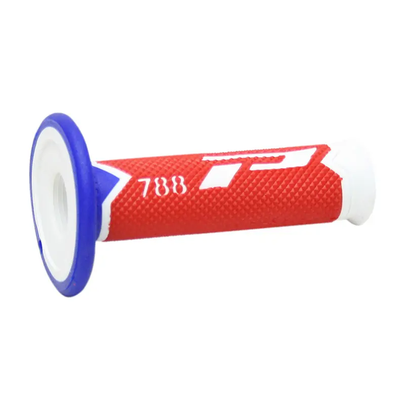Acquista Ora Manopole Progrip 788 TD Closed End bianco rosso blu-