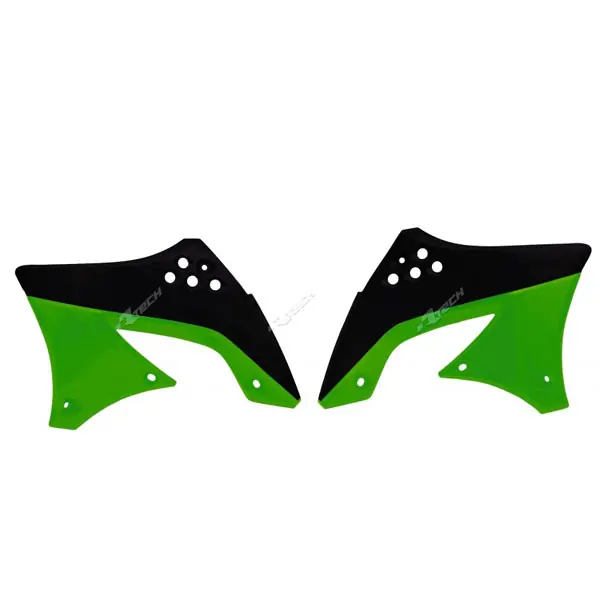Acquista Ora Racetech Convogliatori radiatore KAWASAKI KXF 250 09/12 NERO-VERDE-