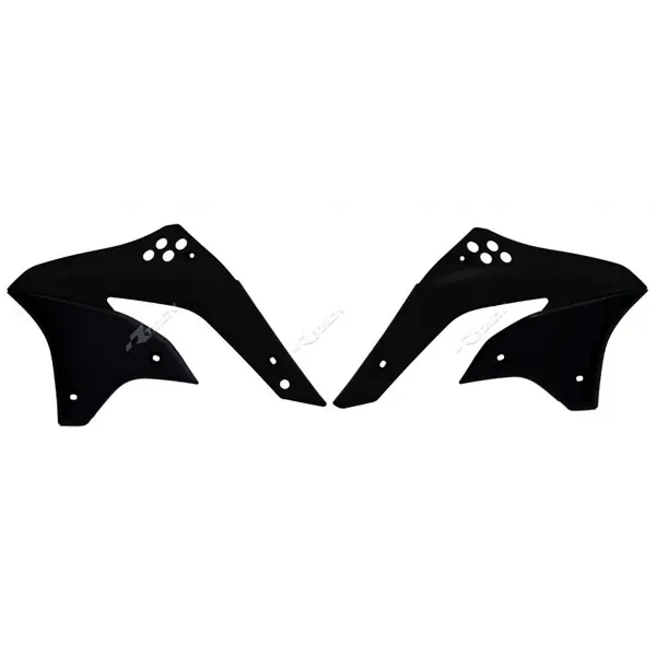 Soddisfatti O Rimborsati Racetech Convogliatori radiatore KAWASAKI KXF 450 06/08 NERO-