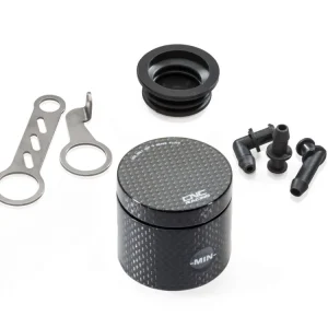 SERBATOIO FRENO ANT. 25ML CARBONIO CNC RACING DUCATI MULTISTRADA 1200 S TOURING 2013-14- Super Prezzo