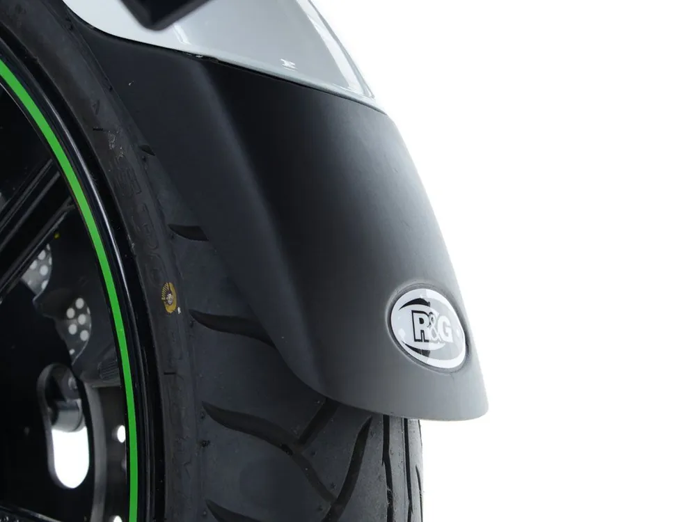 Economico ESTENSIONE PARAFANGO ANTERIORE NERO R&G TRIUMPH STREET TRIPLE 675 RX 2015-2016-