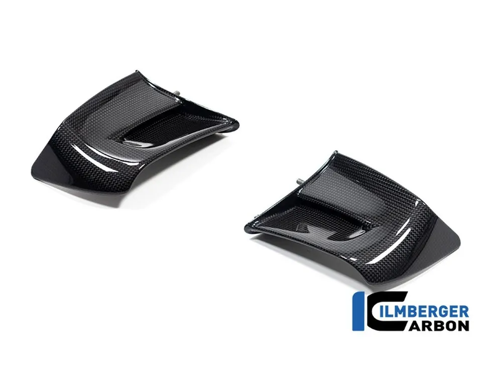 Spedizione Gratuita KIT COPPIA ALETTE CARBONIO LUCIDO ILMBERGER DUCATI PANIGALE V2 2020-2024-
