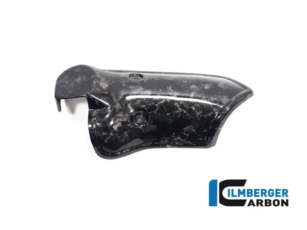 Quantità Limitata PROTEZIONE TERMINALE BLACK DIAMOND CARBON LUCIDO ILMBERGER BMW R 1300 GS / ADV 2023-2025-