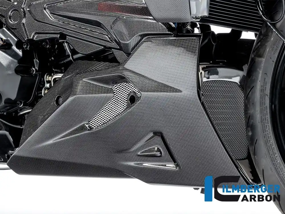 Prezzo Scontato VASCA INFERIORE DESTRA CARBONIO LUCIDO ILMBERGER DUCATI DIAVEL 1260 2019-2022-
