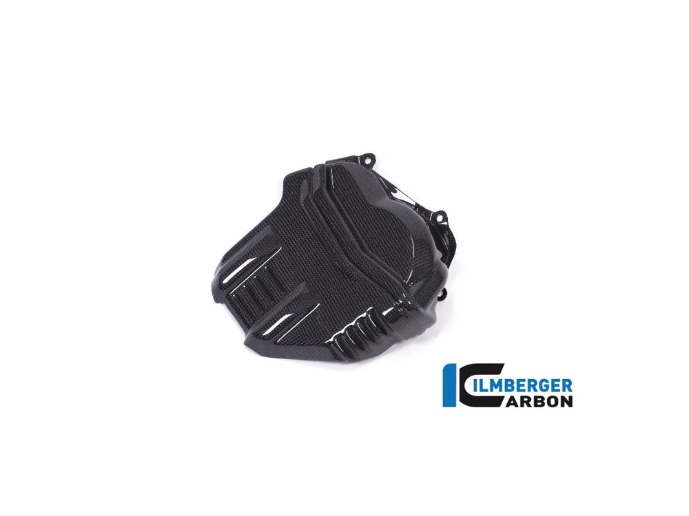 Esclusivo COVER DISTRIBUZIONE SINISTRA LUCIDA CARBONIO ILMBERGER DUCATI PANIGALE V4 2018-2022-