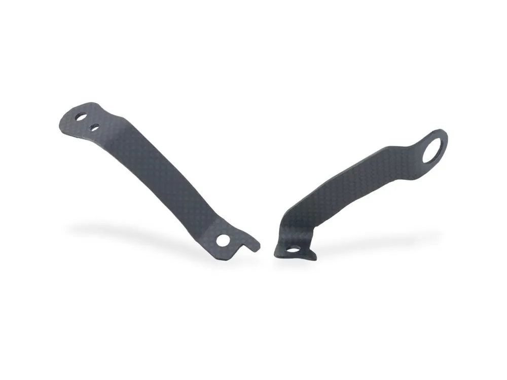 Ultimissimo Modello KIT STAFFE SERBATOIO FLUIDO FRENO/FRIZIONE CARBONIO CNC RACING DUCATI PANIGALE V4 / S 2025-