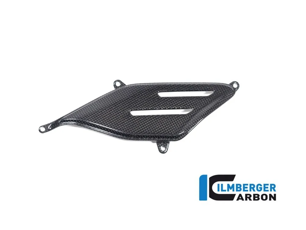 PANNELLO COVER PROTEZIONE SCARICO CARBONIO LUCIDO ILMBERGER DUCATI PANIGALE V4 / S / R 2022-2024- Più Venduto