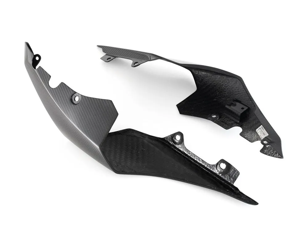 Vendita Finale COPPIA INSERTI CODINO LATERALI CARBONIO FULLSIX YAMAHA R1 / M 2015-2022-